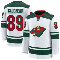 Minnesota Wild #89 Frederick Gaudreau Away Premium Green Jersey Minnesota Wild #89 Frederick Gaudreau Away Premium Green Jersey
