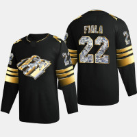 Kevin Fiala Minnesota Wild 2022 Stanley Cup Playoffs Black Diamond Edition Jersey Authentic