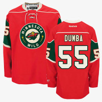 Matt Dumba Minnesota Wild Red Home Jersey Matt Dumba Minnesota Wild Red Home Jersey