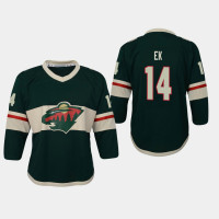 Joel Eriksson Ek Wild Green Replica Home Player Preschool Jersey Joel Eriksson Ek Wild Green Replica Home Player Preschool Jersey