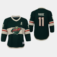 Zach Parise Wild Green Replica Home Player Preschool Jersey